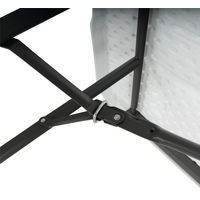 Table pliante LIFETIME 183 x 76 cm blanc pied encastrable - Image 4