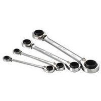 Jeu de 4 cles polygonales a cliquet 4 en 1 - Image principale