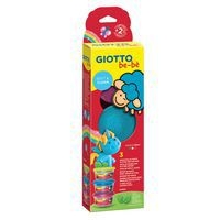 Set 3 pots 100g pâte à jouer pailletée GIOTTO Bè-be - Image principale