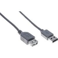 Rallonge éco USB 2.0 A et A grise - 1,8 m - Image principale