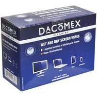 Boîte de 2x10 lingettes humides/séches pour LCD DACOMEX - Image principale