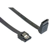 Câble sata 6GB/s coudé haut slim sécurisé (noir) - 50 cm - Image principale