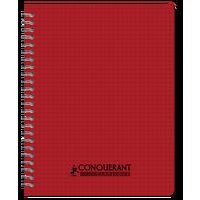 CONQUERANT Cahier Classique 17x22cm Petits Carreaux 5mm 100 Pages Reliure Intégrale Couverture Polypro Coloris - Image 5