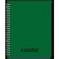 CONQUERANT Cahier Classique 17x22cm Petits Carreaux 5mm 100 Pages Reliure Intégrale Couverture Polypro Coloris - Image 3