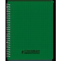 CONQUERANT Cahier Classique 17x22cm Grands Carreaux Seyès 100 Pages Reliure Intégrale Couverture Polypro Color - Image 4