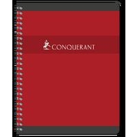 CONQUERANT Cahier 17x22cm Petits Carreaux 5mm 180 Pages Reliure Intégrale Couverture Carte Coloris Assortis - Image 4