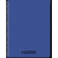 CONQUERANT Cahier Classique A4 Petits Carreaux 5mm 100 Pages Reliure Intégrale Couverture Polypro Coloris Asso - Image 4