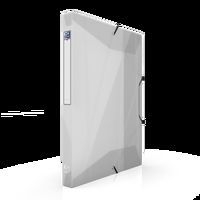 OXFORD Boîte Capacité Standard Hawaï 24x32cm Dos 25mm avec Elastique Couverture Polypro Coloris Assortis - Image 6