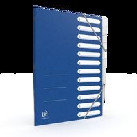 OXFORD Trieur Standard A4 12 Positions Couverture Carte Coloris Assortis - Image 2