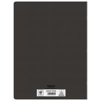 Cahier polypropylène 96 pages 90g seyes 24x32 cm noir - Image 3