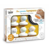 Mes 1ers tampons animaux, ergonomiques et légers - La savane - Image principale