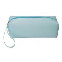 Trousse 1 compartiment 100% recyclé bleu - Image principale