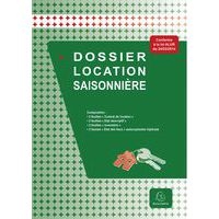 Lot de 5 Dossier location saisonnière - Image principale