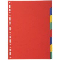 Lot de 25 Intercalaires carte marbrée 220g 8 positions - Image principale