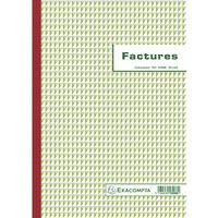 Lot de 5 Manifold Factures 29,7x21cm 50 feuillets tripli autocopiants - Image principale