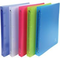 Lot de 20 Classeur 4 anneaux 20 mm PP Chromaline A4 Couleurs assorties - Image principale