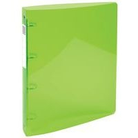 Lot de 10 Classeur 4 anneaux 30mm IDERAMA PP 7/10e - A4 maxi - Anis - Image principale