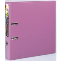 Lot de 10 Class. Prem'Touch int. et ext. en PP Dos 80mm A4 maxi Rose - Image principale