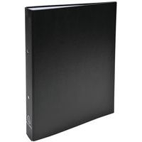 Lot de 20 Classeur rembordé polypropylène 2 anneaux 30mm - A4 - Noir - Image principale
