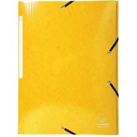 Chemise à élastiques 3 rabats carte lustrée pelliculée Iderama A4 - Image 3