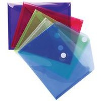 Lot de 10 Mini pochettes-enveloppes polypropylène - A5 - Image principale