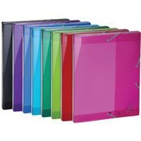 Lot de 8 Boite de classement Iderama dos 25mm Polyproppylène - A4 - Image principale