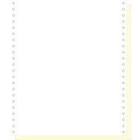 Feuilles listing autocop. blanc/jaune 240x11 2plis bande détachable - Image principale