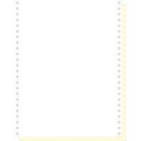 Feuilles listing autocop. blanc/jaune 240x12 2plis bande détachable - Image principale