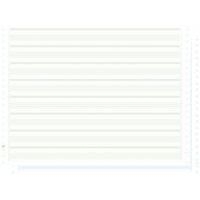 Feuilles listing autocop. zoné vert/bleu 380x11 2plis non détachable - Image principale