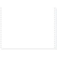 Feuilles listing blanc autocopiant 380x11 2plis bandes détachables - Image principale