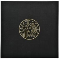 Classeur numismatique + 5 feuilles plastique 245x25 cm noir - Image principale