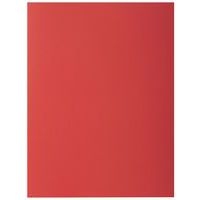 Lot de 5 paquets de 50 chemisess 2 rabats ROCK''S 210 - 24x32cm rouge - Image principale