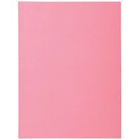 Lot de 5 paquets de 50 chemisess 2 rabats SUPER 210 - 24x32cm - rose - Image principale