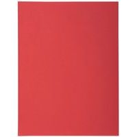 Lot de 5 paquets de 50 chemisess 2 rabats SUPER 210 - 24x32cm - rouge - Image principale