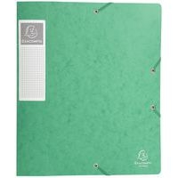 Lot de 10 Bte de class. Cartobox Dos 60mm cte lustrée A4 vert - Image principale