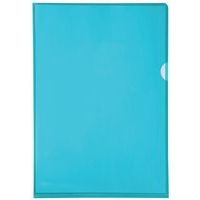 Etui carton de 100 poch. coin pvc lisse  hr 13/100e A4 vert - Image 2