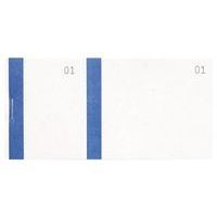 Lot de 50 Bloc vendeur col. bleue 100 feuil. double num. 6 ,6x13,5cm - Image principale