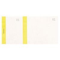 Lot de 50 Bloc vendeur col. jaune 100 feuil. double num. 6 ,6x13,5cm - Image principale