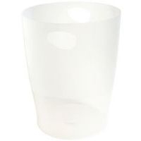 Lot de 8 Corbeille à papier 15 litres ECOBIN Office givre - Image principale