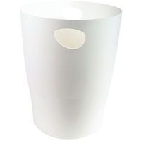 Lot de 8 Corbeille à papier 15 litres ECOBIN blanc - Image principale