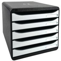 Big-box plus glossy noir/blanc glossy - Image principale