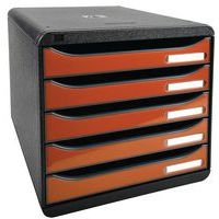 Big-box+ glossy noir/tangerine glossy - Image principale