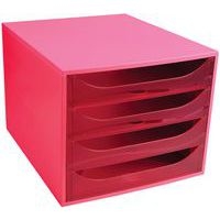 Caisson individuel 4 tiroirs ECOBOX - Image principale