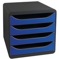 Big-box iderama noir, bleu royal - Image principale