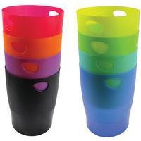 Lot de 8 Corbeille à papier 15 litres ECOBIN couleurs assorties - Image principale