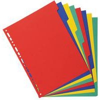 Lot de 25 Intercalaires carte marbrée 220g 8 positions - Image 2