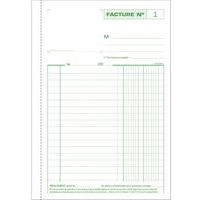 Lot de 10 Manifold Factures 21x14,8cm 50 feuillets tripli autocopiants - Image 2