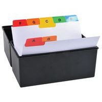 Lot de 10 Intercal. a Bte à fiches, imprimés de A à Z 25 compart A7 - Image 2