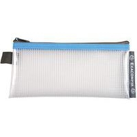 Lot de 10 Pochette à fermeture éclair plast. souple Stylos col. assort - Image 2