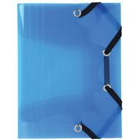 Lot de 25 Chemise à élastique 3 rabats Polypro Crystal Colour pocket - Image 2